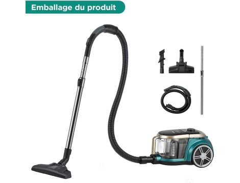 ODKURZACZ bezworkowy 800 W Eureka Apollo cyklonowy - 9