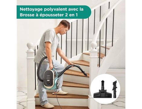 ODKURZACZ bezworkowy 800 W Eureka Apollo cyklonowy - 8