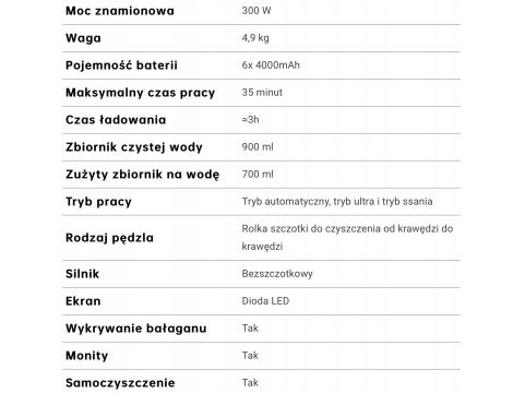 Odkurzacz pionowy Dreame H12 PRO biały - 11