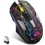 J387 Myszka Gamingowa bezprzewodowa Ziyou Lang X18 2,4G backlight - 2