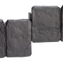Ogrodzenie rabatowe, 10szt obramowanie rabatki, wygląd kamienia 10 x 25 cm - 5
