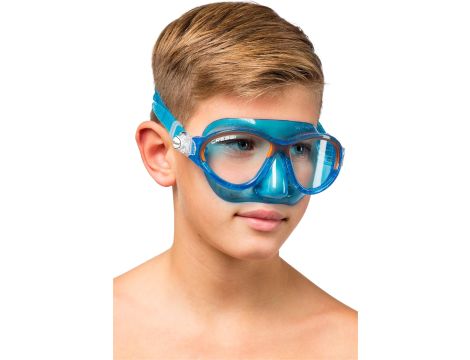 Maska do nurkowania okulary Cressi Moon Kid niebieski - 3