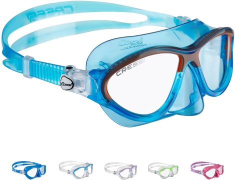 Maska do nurkowania okulary Cressi Moon Kid niebieski