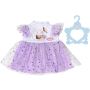 Fioletowa Sukienka z Gwiazdkami dla Lalek 43cm Baby Born 710296 - 3