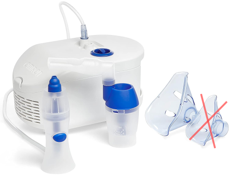 OMRON X102 Total 2 w 1 nebulizator z natryskiem do nosa - 3