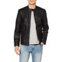 ONLY & SONS Kurtka Mężczyźni Onsal Pu Noos Otw XXL czarny - 2