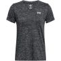 Koszulka treningowa damska Under Armour Tech V-Twist black/white XL - 5