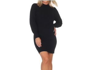 ONLY Sukienka Kobiety Onllabelle Life L/S Dress Knt Noos M czarny - image 2