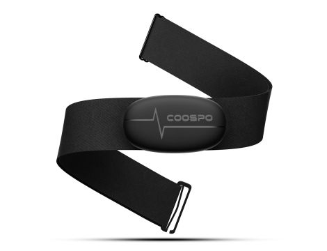 Opaska do pomiaru tętna Coospo czarna