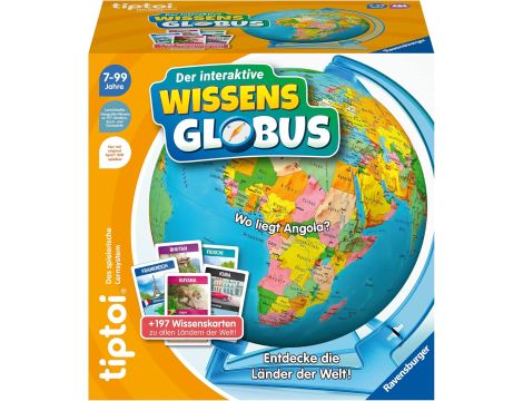 GLOBUS INTERAKTYWNY RAVENSBURGER j. niemiecki, uszkodzony ! - 4