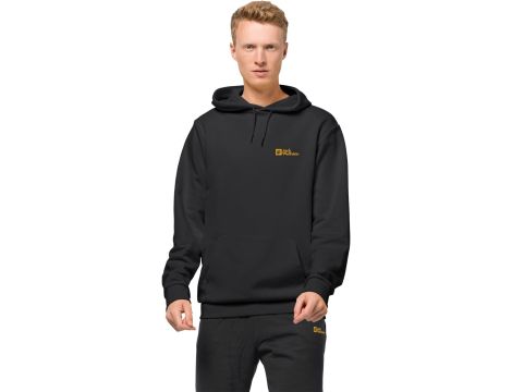 Męska bluza z kapturem rozmiar XL czarne Jack Wolfskin - 3