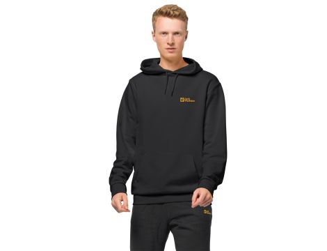 Męska bluza z kapturem rozmiar XL czarne Jack Wolfskin
