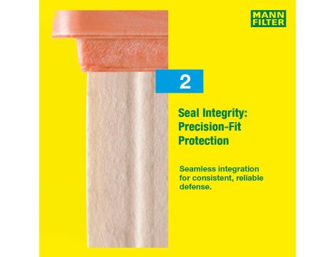 Oryginalny filtr powietrza MANN-FILTER C 41 002 – do samochodów osobowych - 5