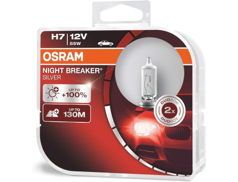 Osram Hcb Żarówki, Srebrny, 2 Szt. 2 Szt. Night Breaker SILVER - 2