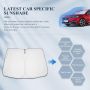 Osłona przedniej szyby samochodowej BIBIBO SEAT Leon MK4 - 4