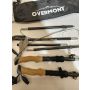 OVERMONT składane kijki trekkingowe z włókna węglowego ULTRALEKKIE 110-125 - 5