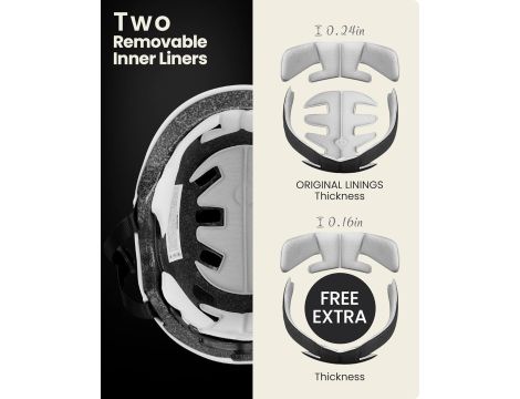 OutdoorMaster Kask rowerowy na deskorolkę - 4