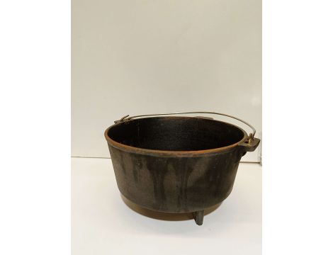 Overmont Dutch Oven żeliwny garnek rozmiar M - 2