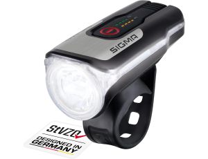 Oświetlenie rowerowe przednie Lampa Sigma Sport Aura 80, 17800 czarna - image 2
