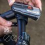 Oświetlenie rowerowe przednie Lampa Sigma Sport Aura 80, 17800 czarna - 6