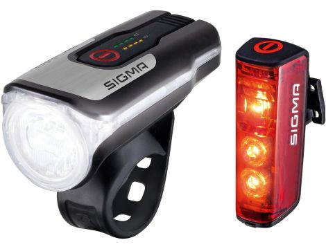 Oświetlenie rowerowe Sigma Sport Aura 80 lm akumulator - 3
