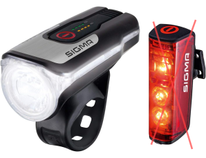 Oświetlenie rowerowe Sigma Sport Aura 80 lm akumulator - image 2