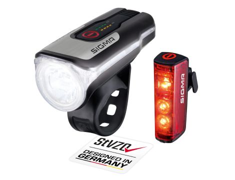 Oświetlenie rowerowe Sigma Sport Aura 80 lm akumulator