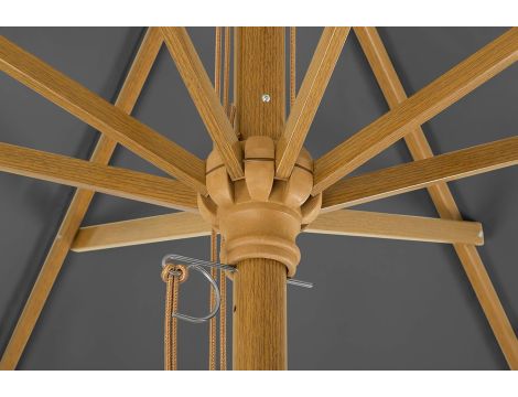 Parasol klasyczny Schneider szary 300 x 257 cm - 6