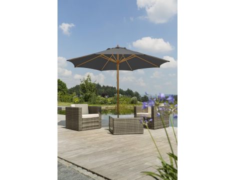 Parasol klasyczny Schneider szary 300 x 257 cm - 3