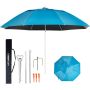 Parasol STARRY CITY niebieski 200 x 200 cm - 2