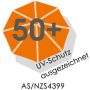 Parasol Schneider pomarańcze i czerwienie 270 x 250 cm - 10