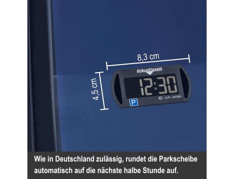 Park Mini 3011 Elektroniczna Tarcza Parkingowa, Ciemnoszary - 4