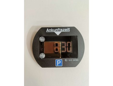 Parklite 1412 Elektroniczna Tarcza Parkingowa, Czarna - 7