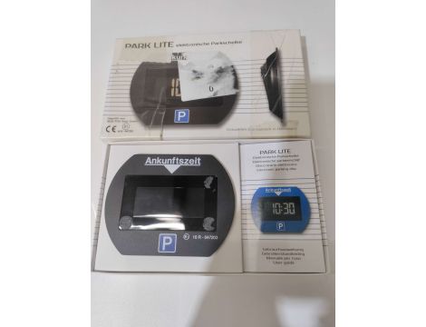 Parklite 1412 Elektroniczna Tarcza Parkingowa, Czarna - 6