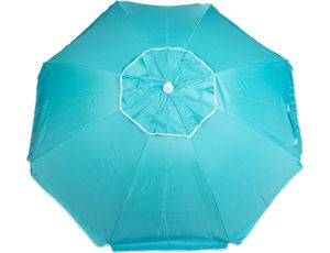 Parasol stalowy ze spiralą 180cm Turkusowy - image 2