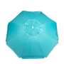 Parasol stalowy ze spiralą 180cm Turkusowy - 2