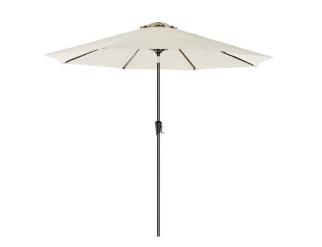 Parasol Ogrodowy, SONGMICS, Beżowy, Przeciwsłoneczny, 270 x 240 cm