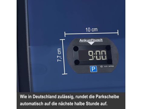 Parklite 1412 Elektroniczna Tarcza Parkingowa, Czarna - 5