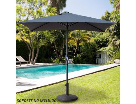Parasol Aktive szary 200 x 240 cm - 6