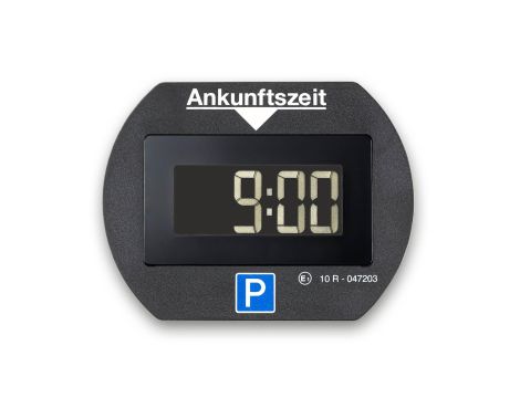 Parklite 1412 Elektroniczna Tarcza Parkingowa, Czarna