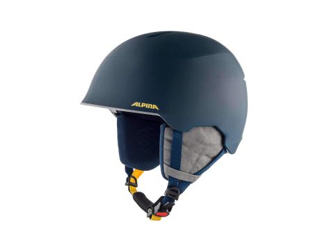 kask narciarski dla dzieci ciemnoszary mat 53-57 cm
