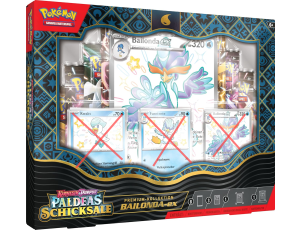 Karty Bailonda-Ex Paldeas Schicksale Premium Wersja DE Kolekcja Pokemon - image 2