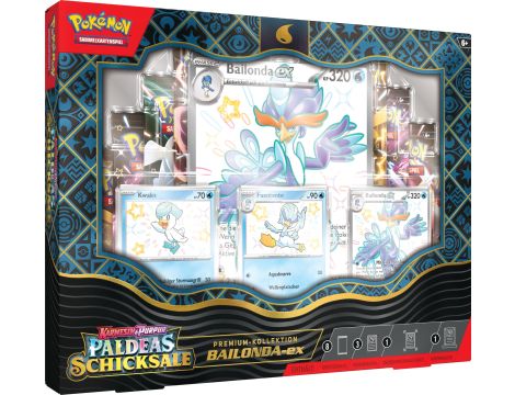 Karty Bailonda-Ex Paldeas Schicksale Premium Wersja DE Kolekcja Pokemon
