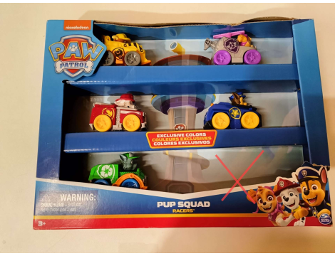 Paw Patrol Zabawka Pojazd PupSquad Racer Core Giftpack - 2