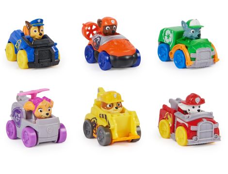 Paw Patrol Zabawka Pojazd PupSquad Racer Core Giftpack