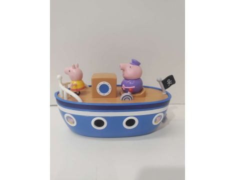 Peppa Pig Łódź mieszkalna od dziadka Wutz, pojazd z kółkami - 2