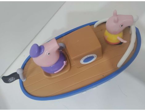 Peppa Pig Łódź mieszkalna od dziadka Wutz, pojazd z kółkami - 4