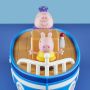 Peppa Pig Łódź mieszkalna od dziadka Wutz, pojazd z kółkami - 9