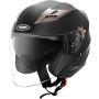 Kask Motocyklowy YEMA Helmet YM-627-5 czarny mat Small XL - 3