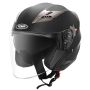 Kask Motocyklowy YEMA Helmet YM-627-5 czarny mat Small XL - 2